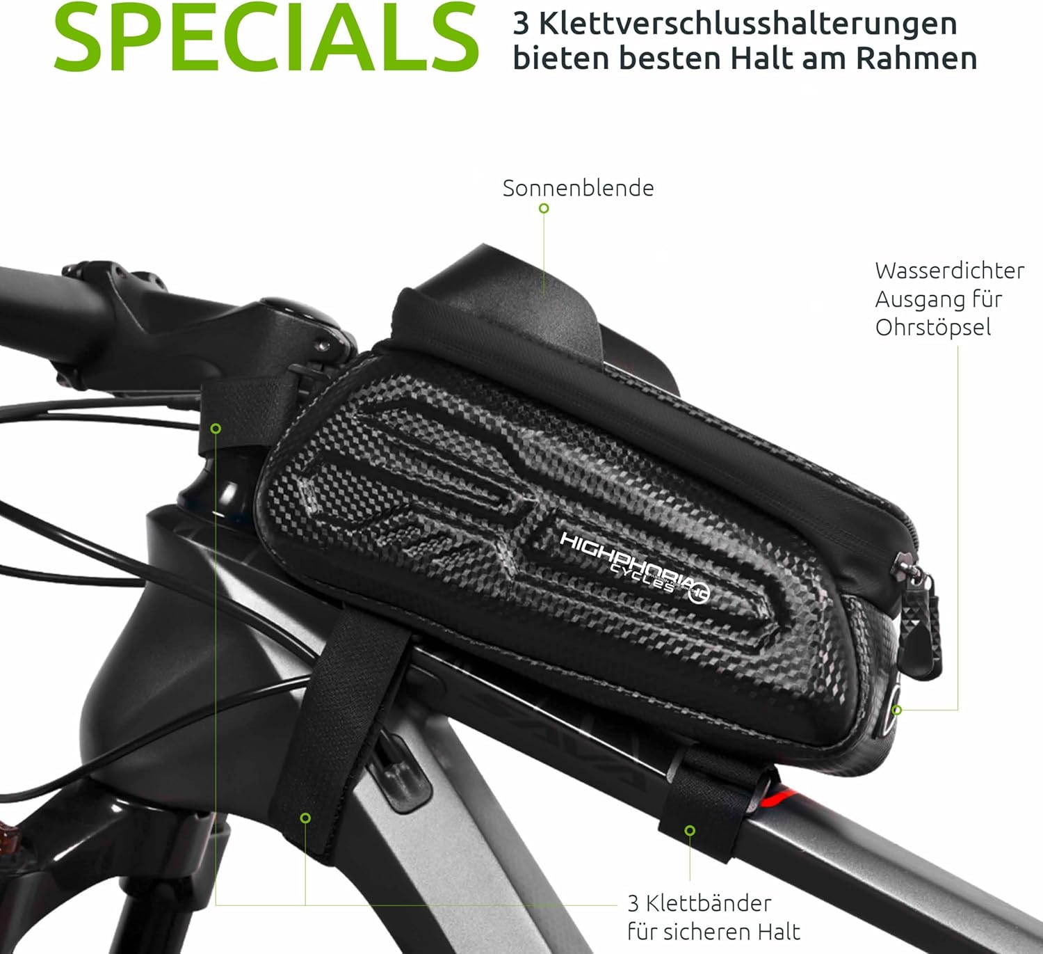 Fahrrad-Rahmentasche